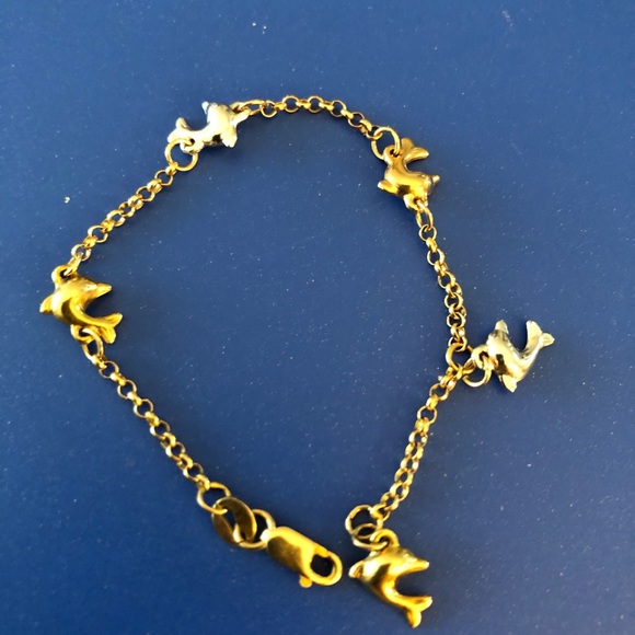 14 Karat Italian Gold Bracelet for Kids - Picture 2 of 5